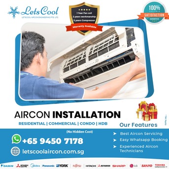 Singapore, Air Conditioners, SGD 999,  Aircon Installation