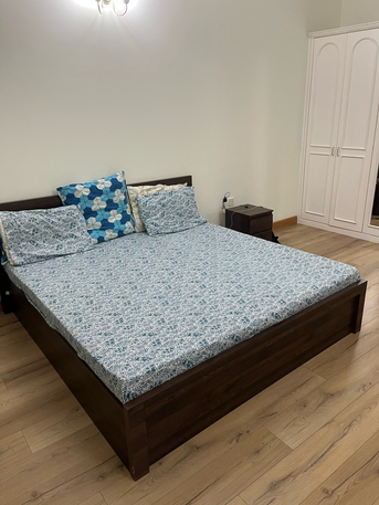 Manama, Furniture, BHD 45,  Wooden Bed And Side Table