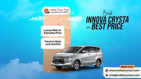 New Delhi, Travel, Premium Innova Crysta Car Hire Delhi | Affordable Rates & Expert Drivers