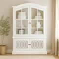 1573,  Classic French Antique Display Cabinet &ndash; Perfect For Elegant Interiors