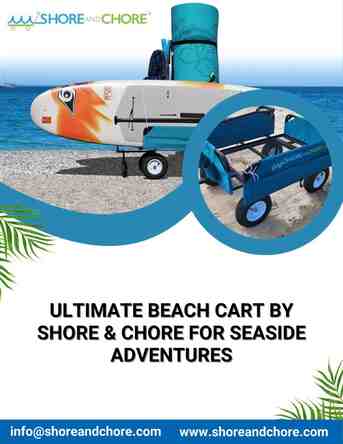 New York, Sporting Goods, USD 480,  Ultimate Beach Cart By Shore & Chore For Seaside Adventures