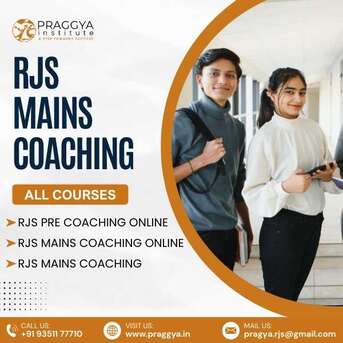 Jaipur, Education, Comprehensive RJS Pre Coaching Online And Mains Training