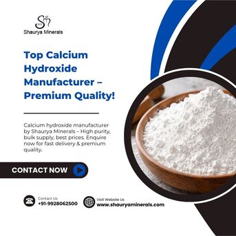 Jaipur, Materials, Top Calcium Hydroxide Manufacturer &ndash; Premium Quality.