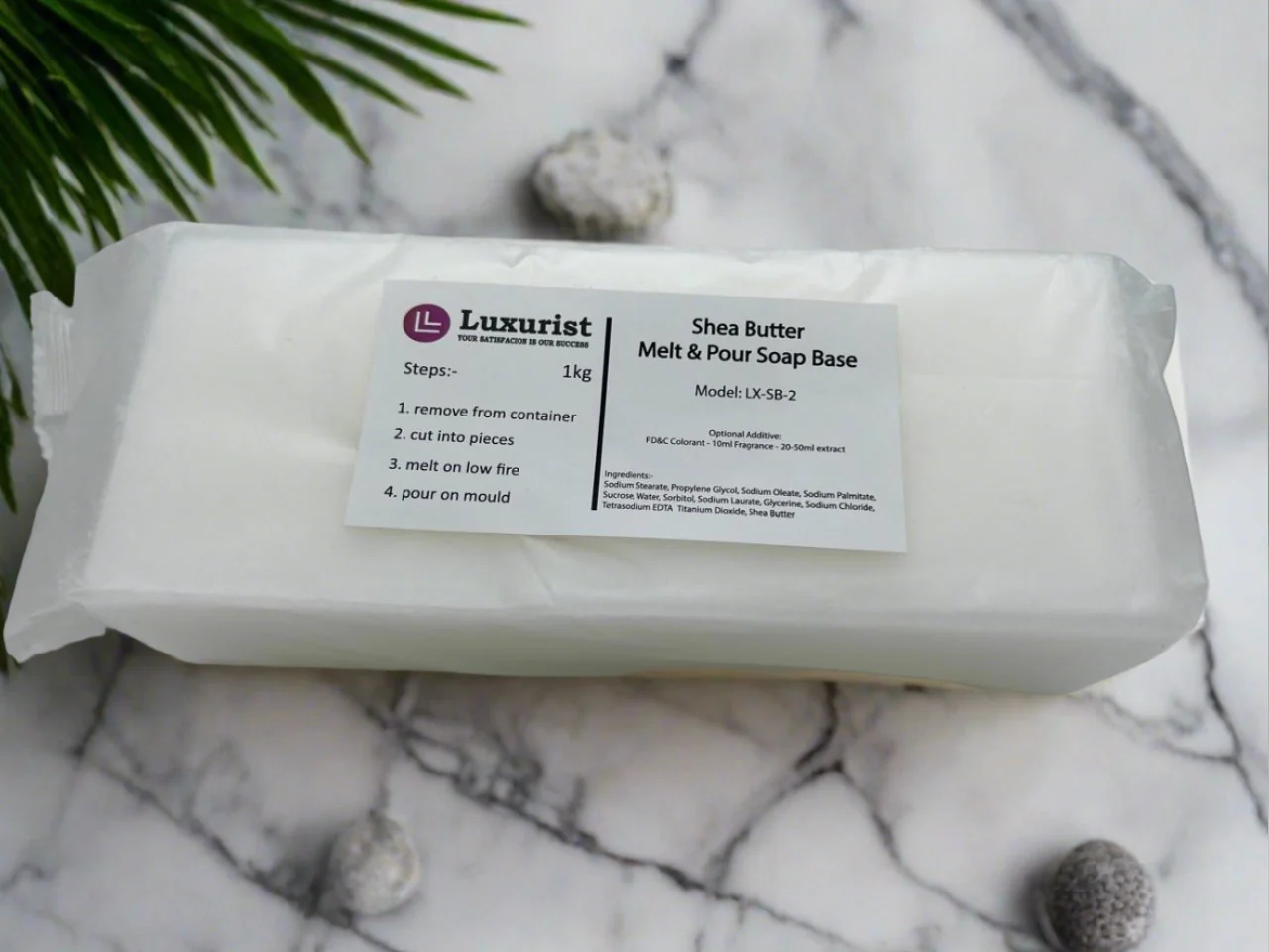 Sharjah, Materials, Shea Butter Melt And Pour Soap Base &ndash; 1 KG