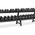 DURA-BELL? Urethane Dumbbells &ndash; 15-Pair Horizontal Storage Pack