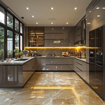 Gurgaon, Interior Design, Smart And Luxury Modular Kitchen In Gurgaon - Novella Kitchens