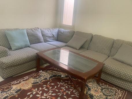 Riyadh, Furniture, SAR 250,  6 Seater Sofa + Coffee Table