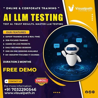Hyderabad, Education, Best AI LLM Online Training | AI LLM Course Online