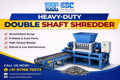 Mumbai, Machinery, Double Shaft Shredder