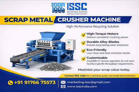 Mumbai, Machinery, Scrap Metal Crusher Machine