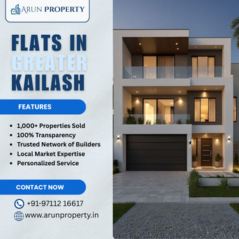 Mumbai, Real Estate, Arun Properties Presents: Spacious 3/4 BHK Builder Floors In Greater Kailash