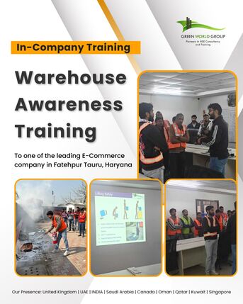 Haryana, Lessons Offered, Warehouse Awareness Training | Corporate HSE Training | Green World Group