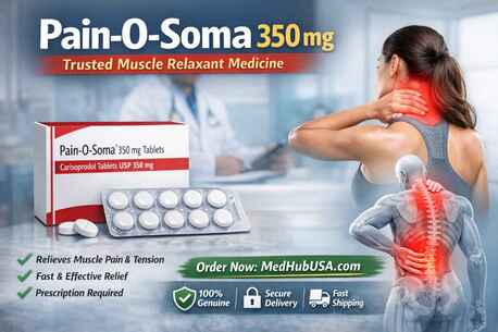 Birmingham, Health & Beauty Items, GBP 250,  Buy Pain-O-Soma 350 Mg Online At MedHub USA &ndash; Trusted Muscle Relaxant For Effective Pain