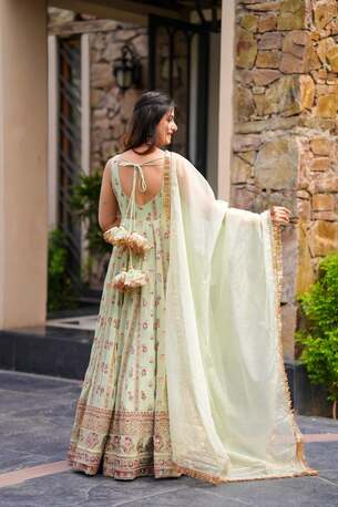 Jaipur, Clothing & Accessories, INR 10000,  Shop Premium Georgette Maxi Set For Sangeet & Wedding