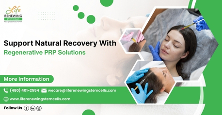 New York, Health, Support Natural Recovery With Regenerative PRP Solutions