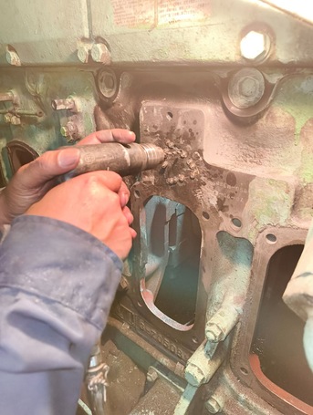 Mumbai, Automotive, Repair Of Broken Casting | Onsite Metal Stitching And Metal Locking Solutions