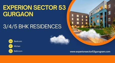 Gurgaon, Real Estate For Sale, Studio,  Experion Sector 53 &ndash; Premium Living In The Heart Of Gurgaon