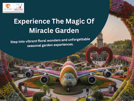 Dubai, Travel, Instant Dubai Miracle Garden Tickets Confirmed Online Today!!