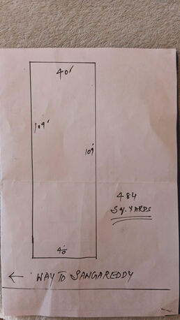 Hyderabad, Commercial Plots, INR 15000,  484 Sq. Yard,  Highway Main Road Land, Daulatabad - Sangareddy To Narsapur Road