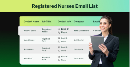 London, Business, Verified RN Email Database To Reach Nursing Professionals