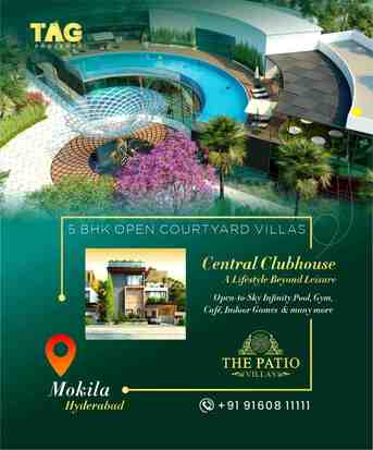 Hyderabad, Sublets, INR 11299/year,  5 BR,  4165 Sq. Feet,  Luxury Gated Community Villas In Hyderabad Offer Comfort And Beautiful Homes.