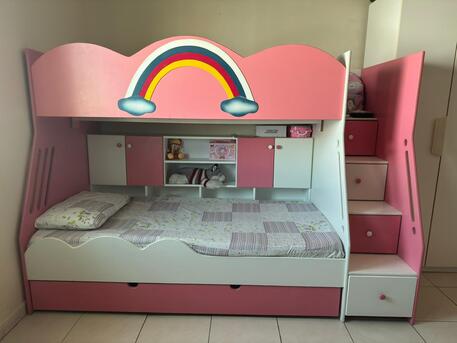 Al Rakah Al Shamaliyah, Furniture, SAR 1250,  Furniture Sale- Wardrobe, TV Stand & Bunk Bed