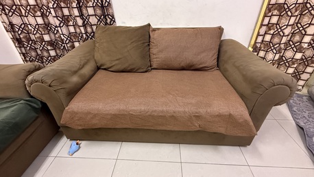 Jubail, Furniture, SAR 250,  5-Seater Sofa Set For Sale &ndash; Good Condition