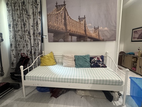 Riyadh, Furniture, SAR 800,  Single Kids Metal Bed From Home Box