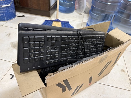 Jubail, Computers, SAR 400,  Dell LCD Monitors / Power Cables/ Keyboards/ VGA Cables