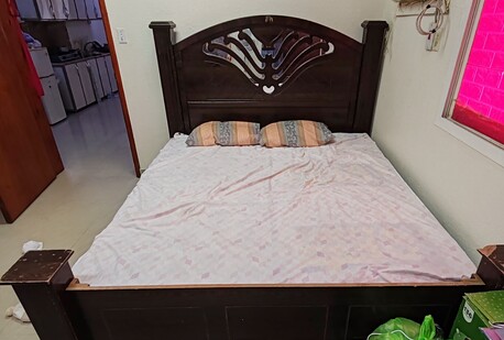 Jubail, Household Items, SAR 300,  300SAR King Size Bed Without Mattress For Sale