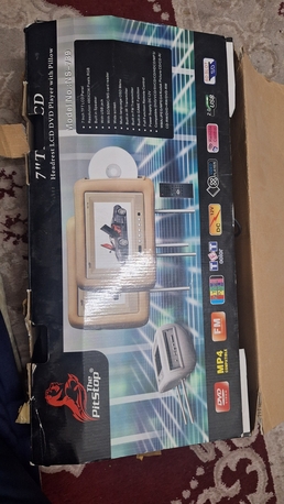 Jubail, Free Items, SAR 195,  Pitstop.. Universal Car Headrest Monitor Rear Seat No  Screen Pillow 7 Inch TFT LCD D