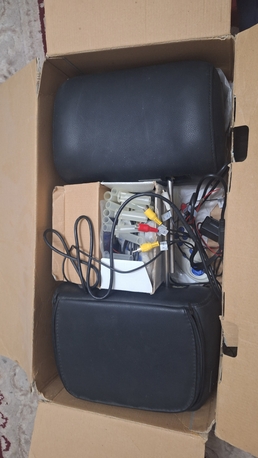 Jubail, Free Items, SAR 195,  Pitstop.. Universal Car Headrest Monitor Rear Seat No  Screen Pillow 7 Inch TFT LCD D