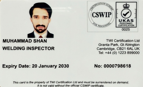 Jubail, Job Seekers, Welding Foreman | CSWIP 3.1 | NDT Level II