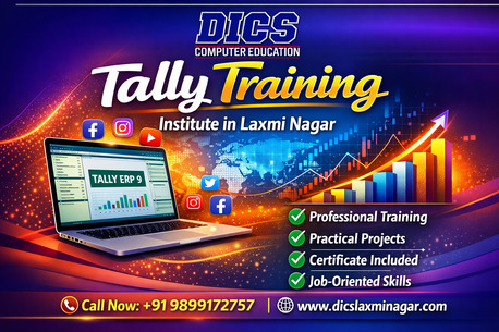 New Delhi, Education, Best Tally Training Institute In Laxmi Nagar