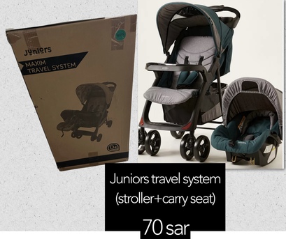 Tabuk City, Baby & Kid Stuff, SAR 1,  Stroller With Baby Cot System,breast Pump,bath Chair And Tub