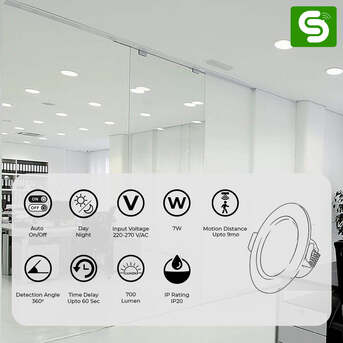 Noida, Electronics, INR 500,  Buy Motion Sensor Concealed Panel Lights For Elegant Ceilings