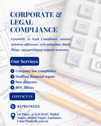 Lucknow, Accounting, Reliable Corporate & Legal Compliance Solutions