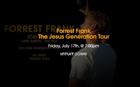 New York, Musicians, Forrest Frank The Jesus Generation Tickets July 17th, 2026
