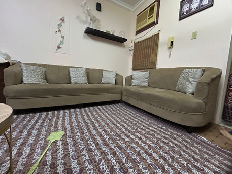 Jubail, Furniture, SAR 450,  7 Seater Sofa Set With Pillows