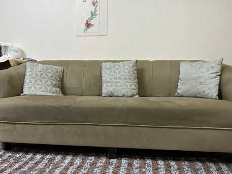 Jubail, Furniture, SAR 450,  7 Seater Sofa Set With Pillows