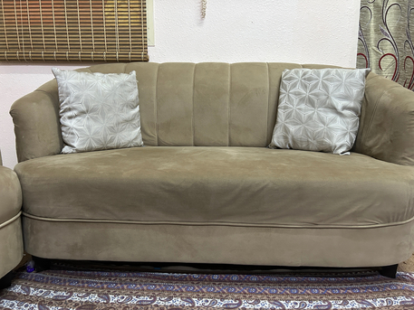 Jubail, Furniture, SAR 450,  7 Seater Sofa Set With Pillows