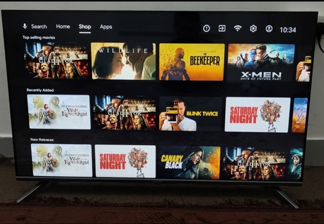 Al Batha, Appliances, SAR 1,  Skyworth Android TV & Sony Handycam & Carpet, Curtain