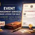 Active Event Management Trade License For SaLe