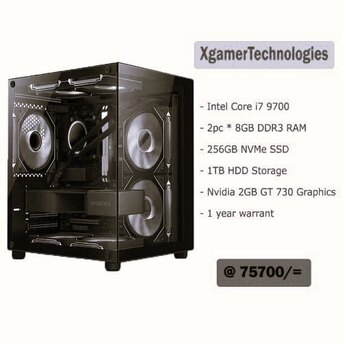 Nairobi, Computers, KES 75700,  Core I7 Custom Mid Tower Desktop Computer