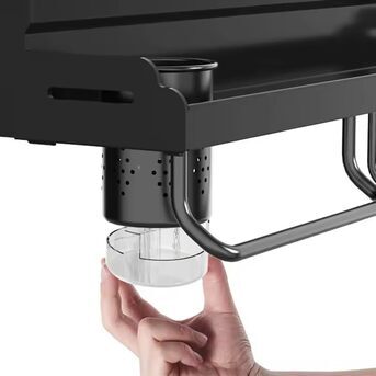 Jubail, Electrical & Plumbing, SAR 175,  Wall Mounted Modern Kitchen Spice Rack With Utensils Cup And Knife Holder