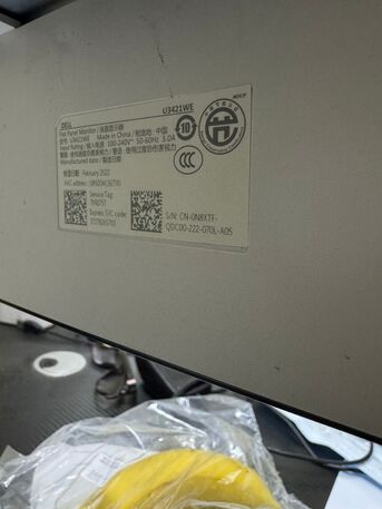 Riyadh, Computers, SAR 1200,  Dell 34-inch Curved Monitor