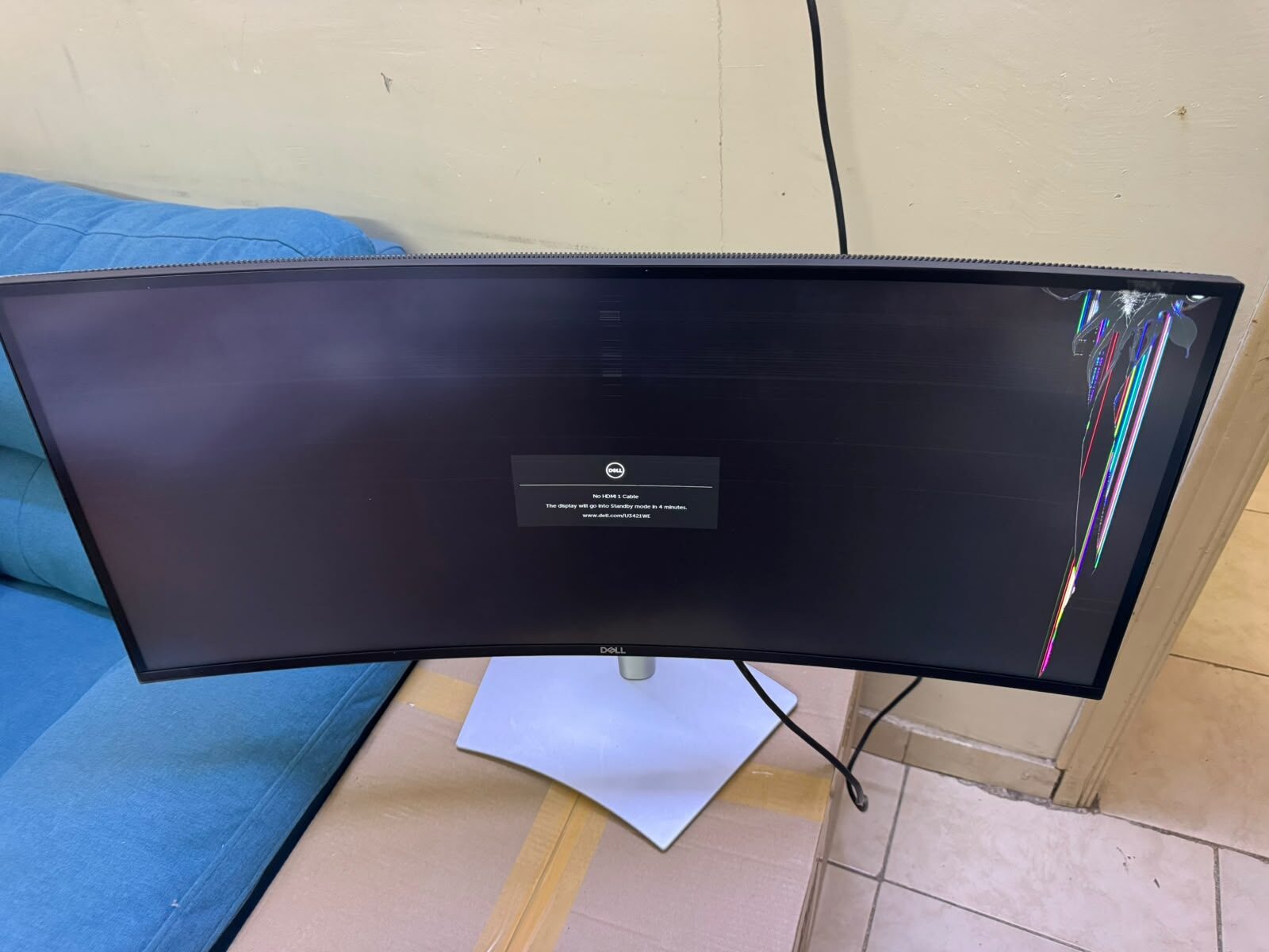 Riyadh, Computers, SAR 400,  Dell 34-inch Curved Monitor