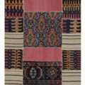 USD 180,  4x6 Vintage Persian Patchwork Kilim Area Rug - 109103