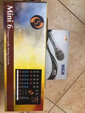 Manama, Musical Instruments, BHD 30,  MIC AND COMPACT AUDIO MIXING CONSOLE