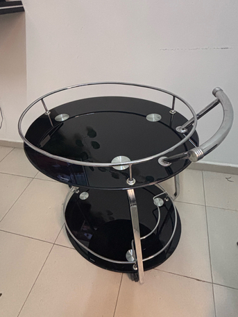Jubail, Furniture, SAR 150,  Want To Sell Round Tea Trolly Table